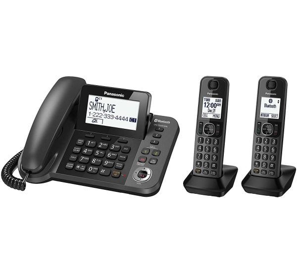 PANASONIC KXTGF382M 3Headset Corded/Cordless Phones, Link2Cell